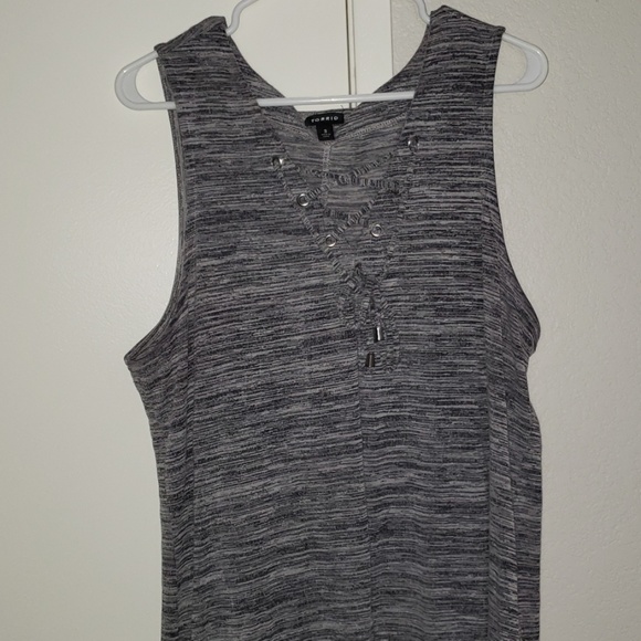 🚫SOLD Torrid Grey Dress - Picture 1 of 5